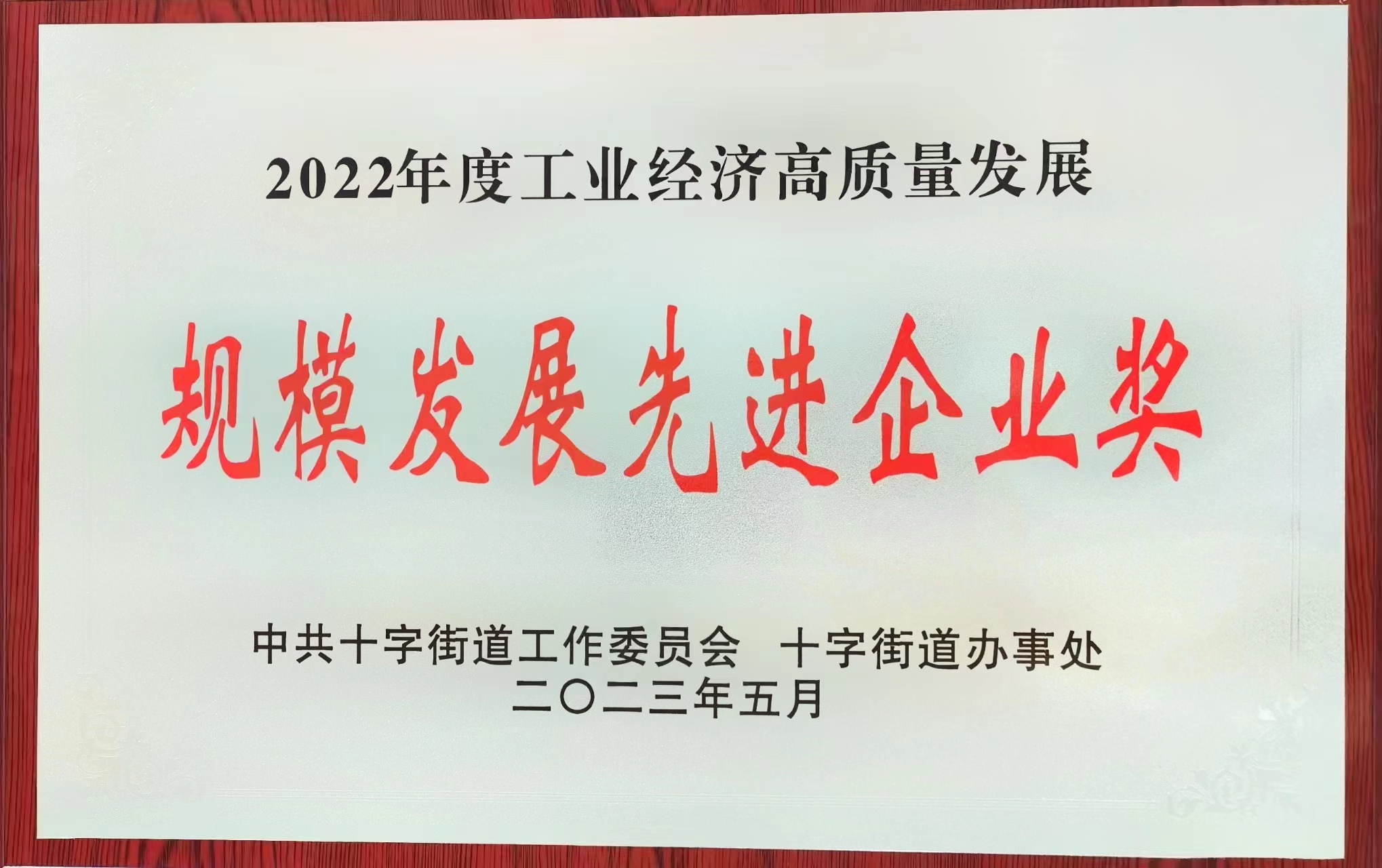 富濾盛江蘇工廠再次獲評(píng)“2022年度工業(yè)經(jīng)濟(jì)高質(zhì)量發(fā)展 規(guī)模發(fā)展先進(jìn)企業(yè)”